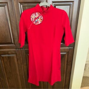 NWT Cheongsam style dress, US 6